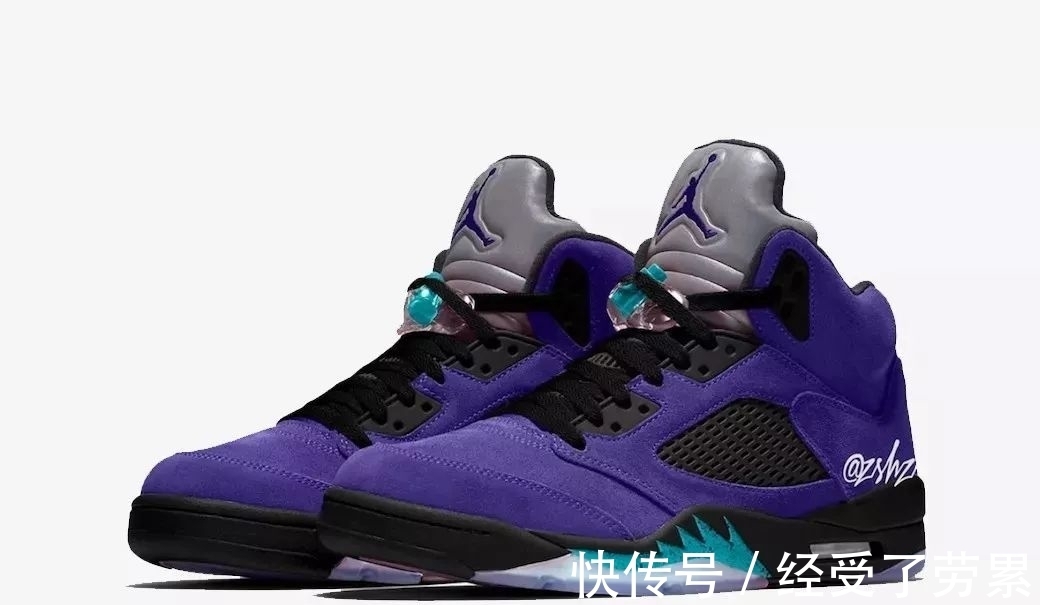 grape AJ5郭艾伦配色居然没有大卖!AJ5又将迎来新的大动作了!