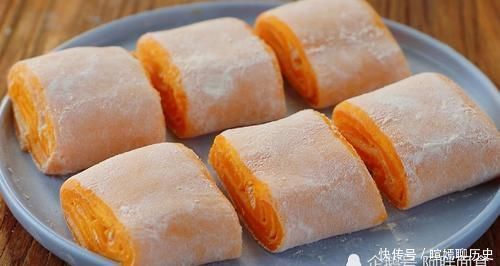 红薯别煮着吃了,教你红薯糕做法,香甜软糯又多层,咬一口特好吃