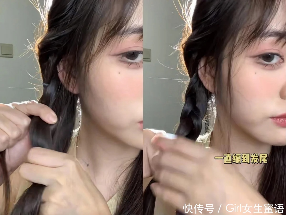 步骤|2款高回头率发型正确绑法:双马尾辫这样扎才能告别土气LOOK!