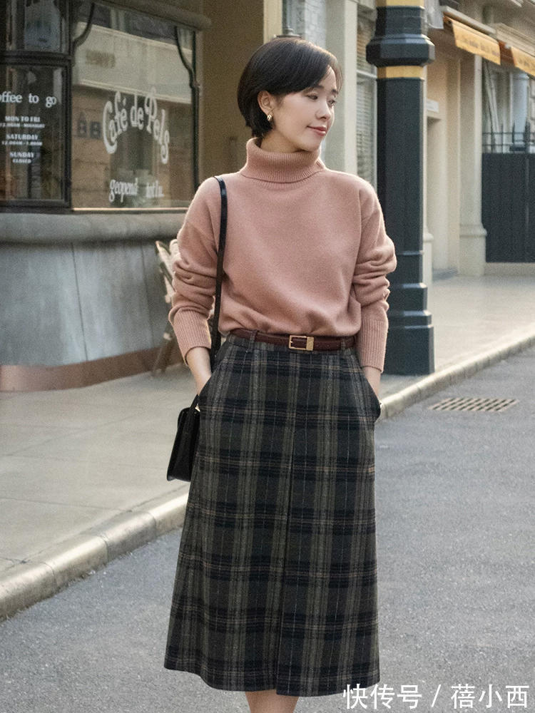 半裙 中年女性想穿得有品味,试试“毛衣+半裙”,搭配技巧看这篇就够
