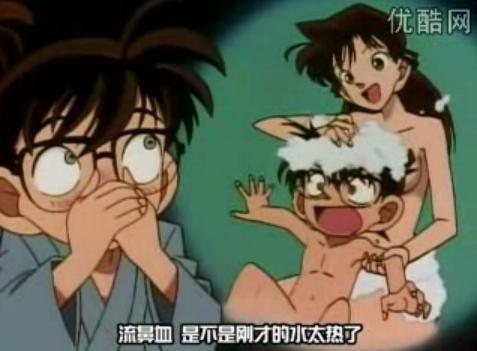 名侦探柯南:深挖几大少儿不宜的照片,身穿泳衣的小兰美炸了