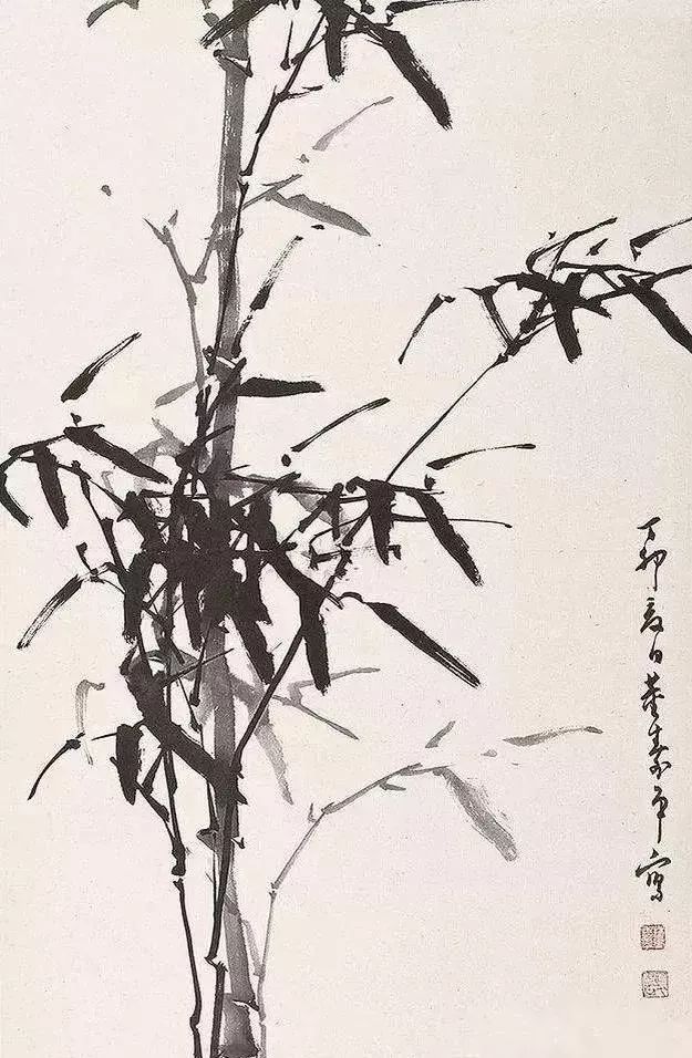 焦墨#董寿平：笔中有我也无我，任它造化安排中