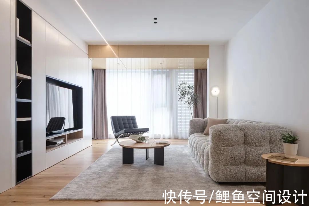 三居|140㎡现代简约三居装修，藏不住的高级感