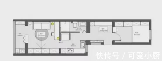 精致|45㎡精致小宅,吧台、书房占C位,轻奢别墅范儿!