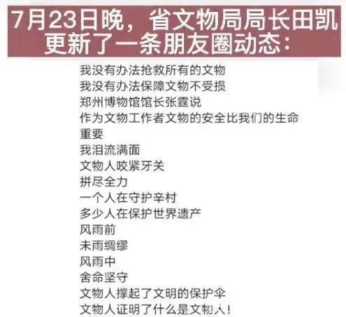 国家文物局|河南文物还好吗?文物局局长曾为保护文物哭上热搜