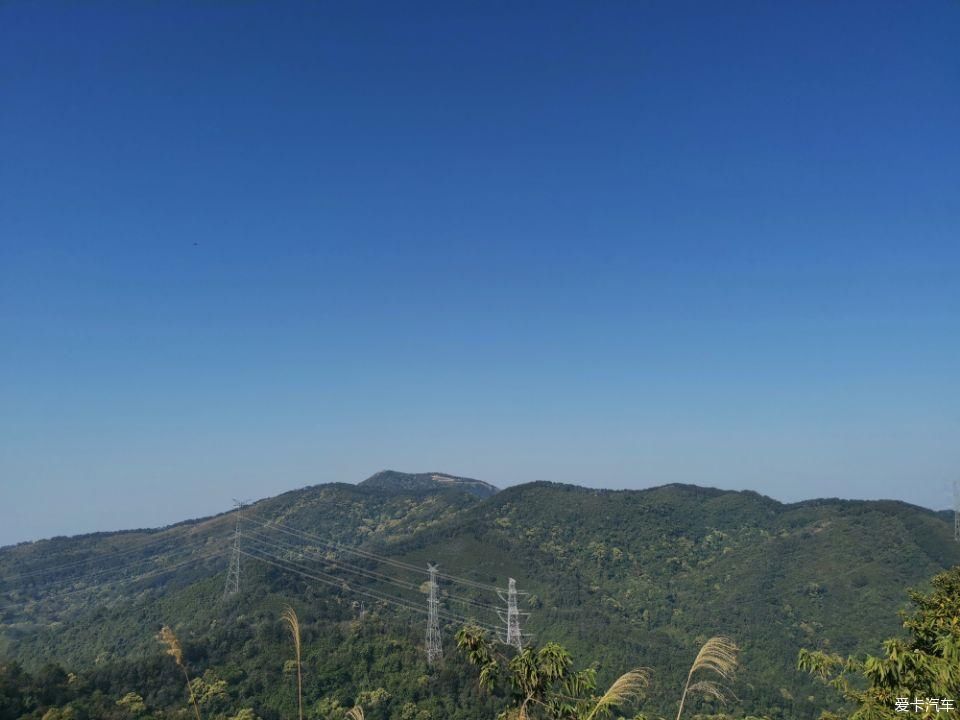 年初四爬阳台山