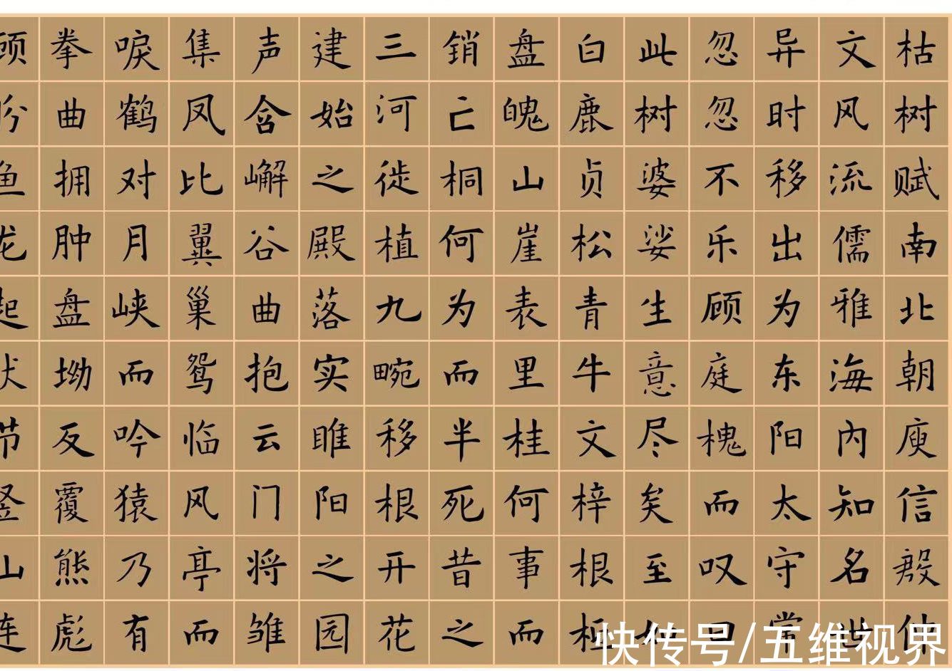 云门#小楷书法《枯树赋》，毛主席晚年最感慨的一篇古文