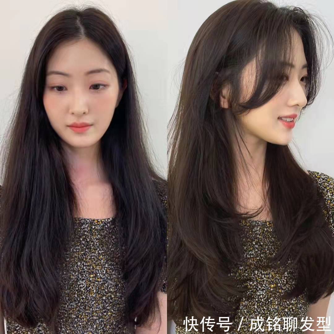 棕色系 漂染好看但太伤头发,今年流行不漂发的发色,洋气显白又有高级感