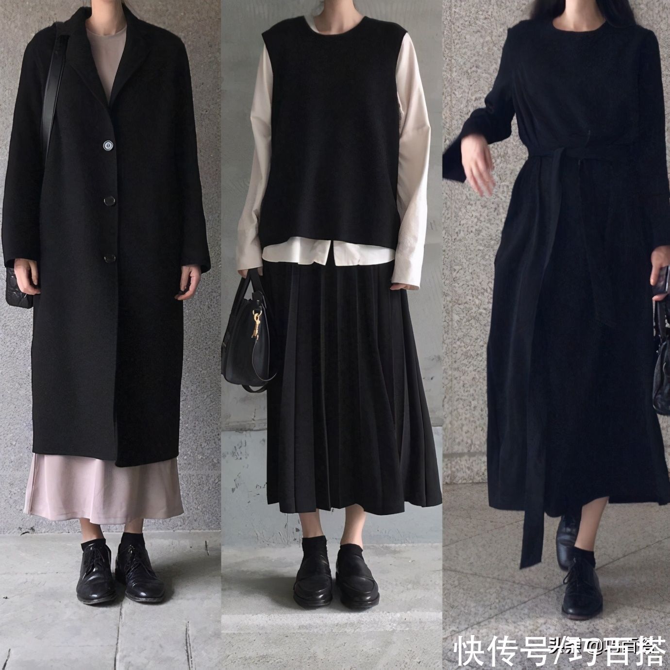 乱穿衣的季节也不要乱跟风，别人穿粉嫩色，你选禁欲冷淡风更惊艳