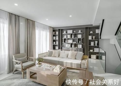 禅意|看了他的230㎡别墅，才懂何为禅意东方美，入户感，轻奢又高级！