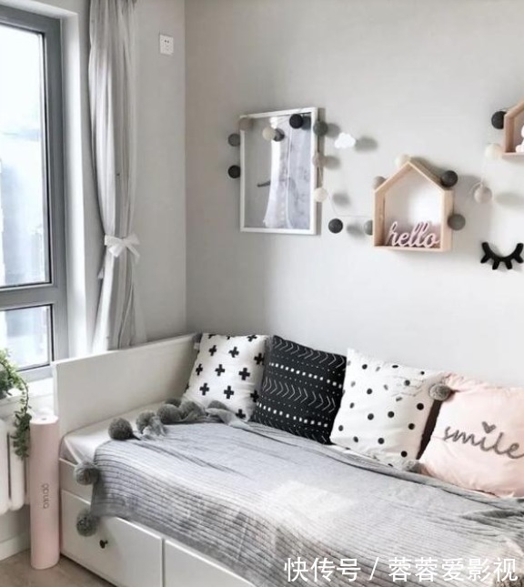 主卧室|她家不到90平,坚持半墙主义,全屋都打造了柜子,收纳太强大了