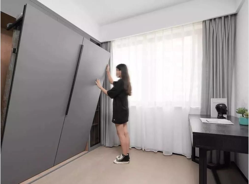 现代主义|120㎡现代主义3室2厅,多功能书房实用性逆天!