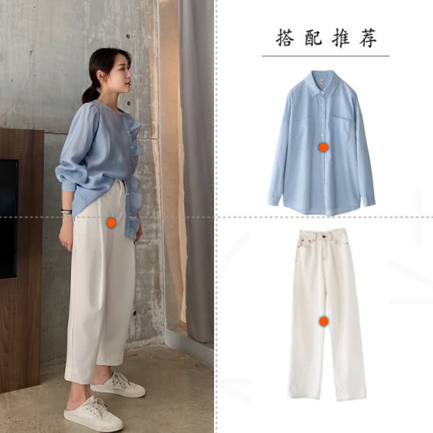 女生 小个子女生别再卷裤脚了，今年流行穿这三款裤子，一年四季都美翻