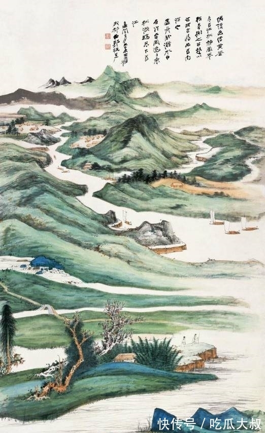 交易!2010年,这幅国画拍出1亿零80万天价,开启了中国画亿元交易时代