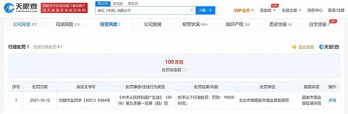 中华人民共和国广告法|索尼中国被罚100万！