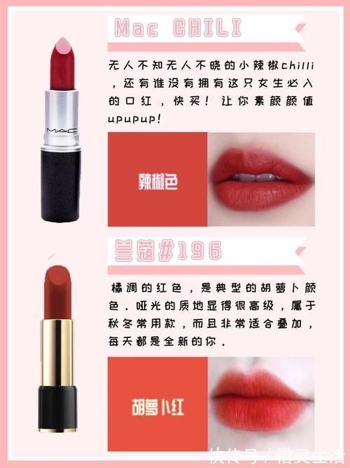 口红 女生一生必入的口红清单,你拥有了几支