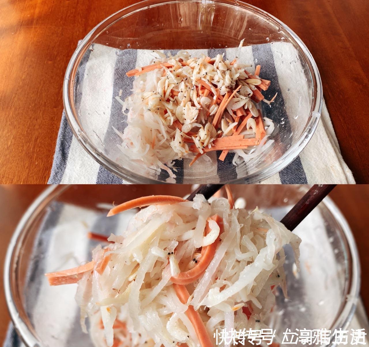 早餐又有新花样了!萝卜丝酥饼,松软可口,酥到掉渣吃时得用手接