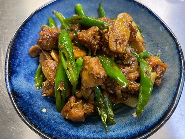 青椒鸡|家常青椒鸡