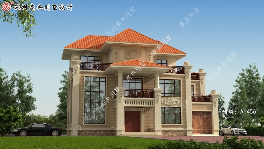 图纸|五款别墅图纸，各有优势