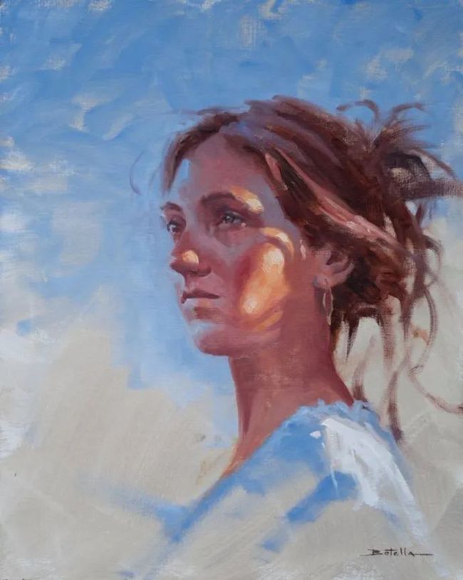 艺术学院$法国女画家:魅力独特的色粉味道