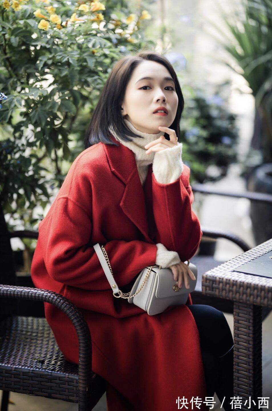 博主|有品味的女人,衣橱里一定有这4件大衣,搭配裤子、半身裙很优雅