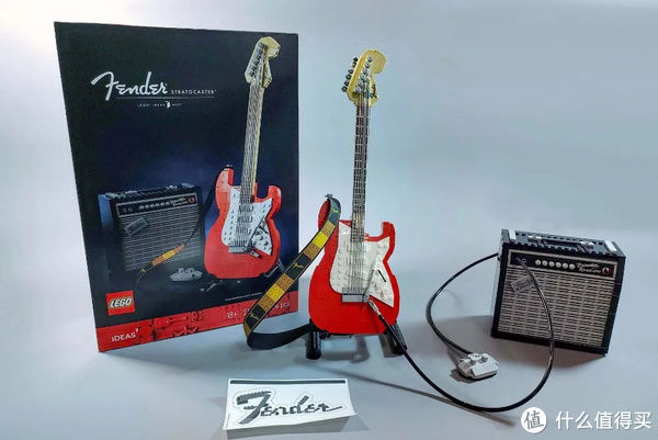 开箱|乐高Ideas套装21329 Fender Stratocaster开箱评测