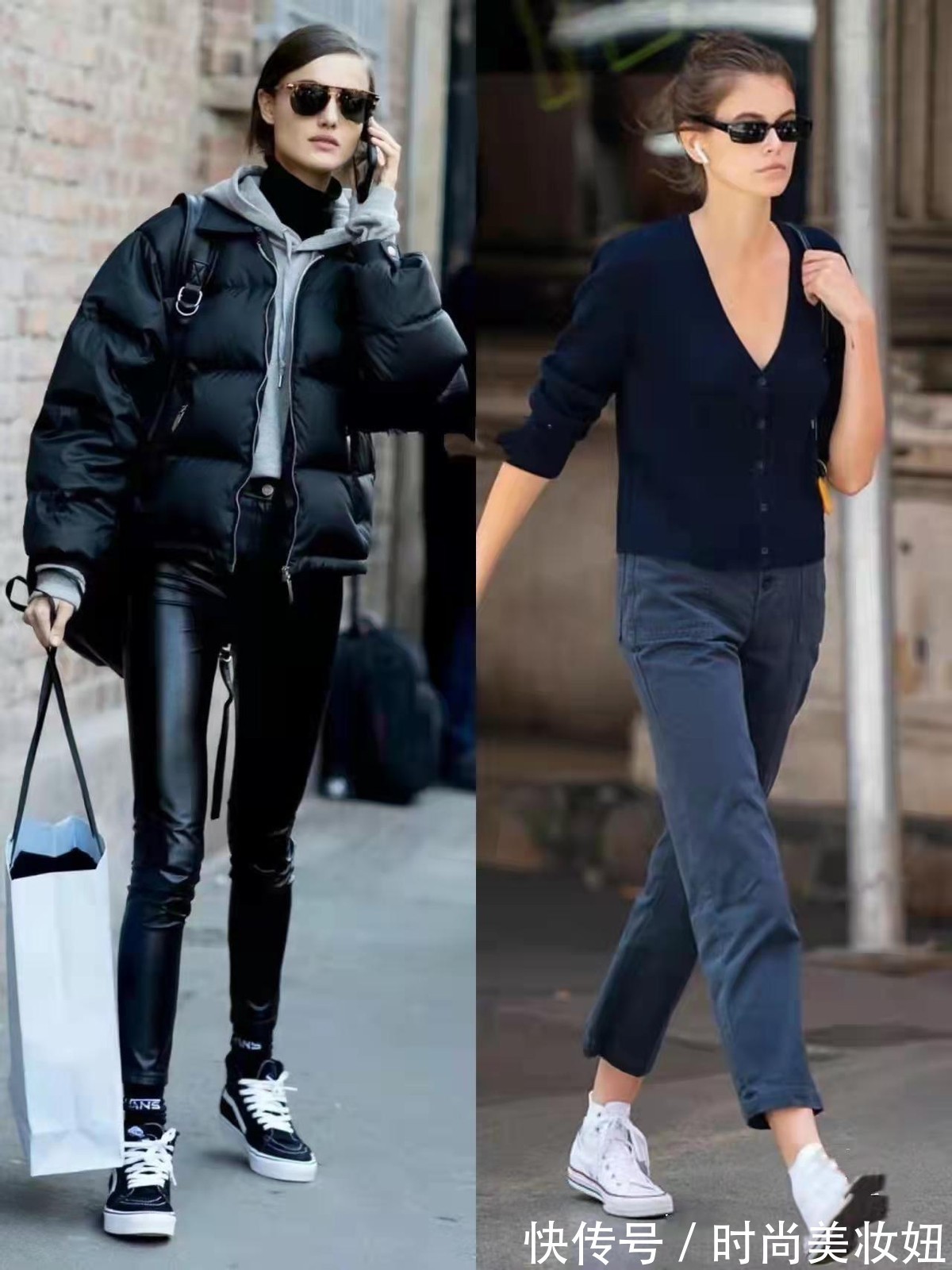 小白鞋|上了40岁的女人,尽量少穿高跟鞋,一双帆布鞋搭遍所有又减龄