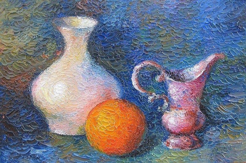 颜色#谢尔盖·雷巴克:世界的艺术家的颜色是明亮、富有表现力