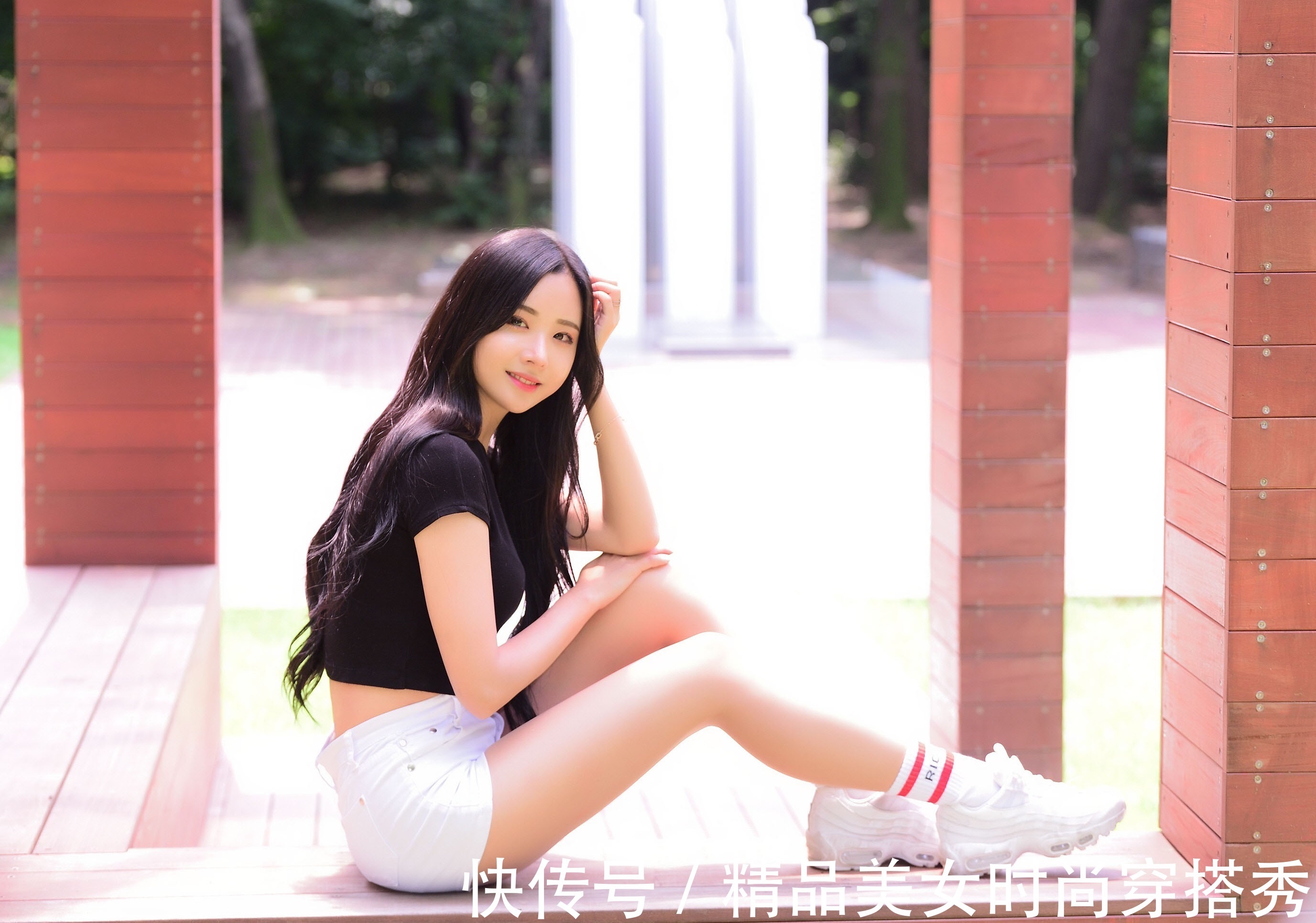 耐看 短袖配短裤,永远穿不烦,最简单的搭配,最耐看的时尚