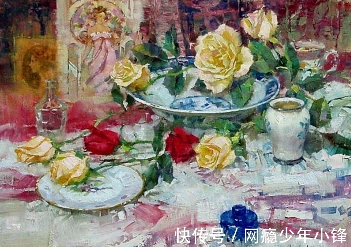 肯塔基大学!美国芝加哥艺术家约翰·迈克尔·卡特油画作品欣赏