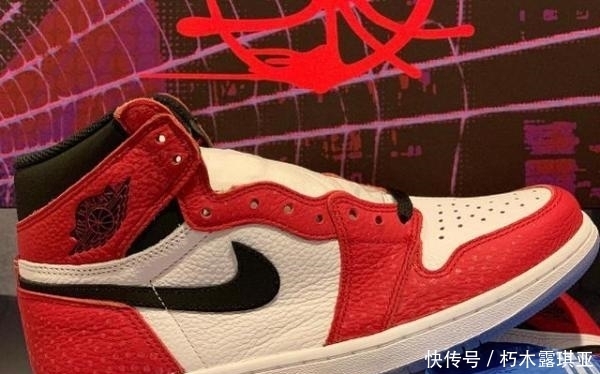 AJ1蜘蛛侠联名开箱测评 AJ1蜘蛛侠联名实物欣赏