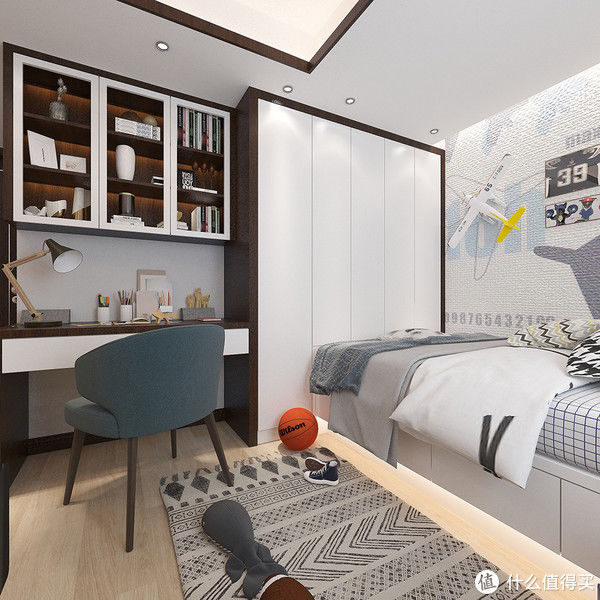 装修|129㎡新中式风格装修，宽敞舒适的三房结构，全屋简洁有韵味，羡慕