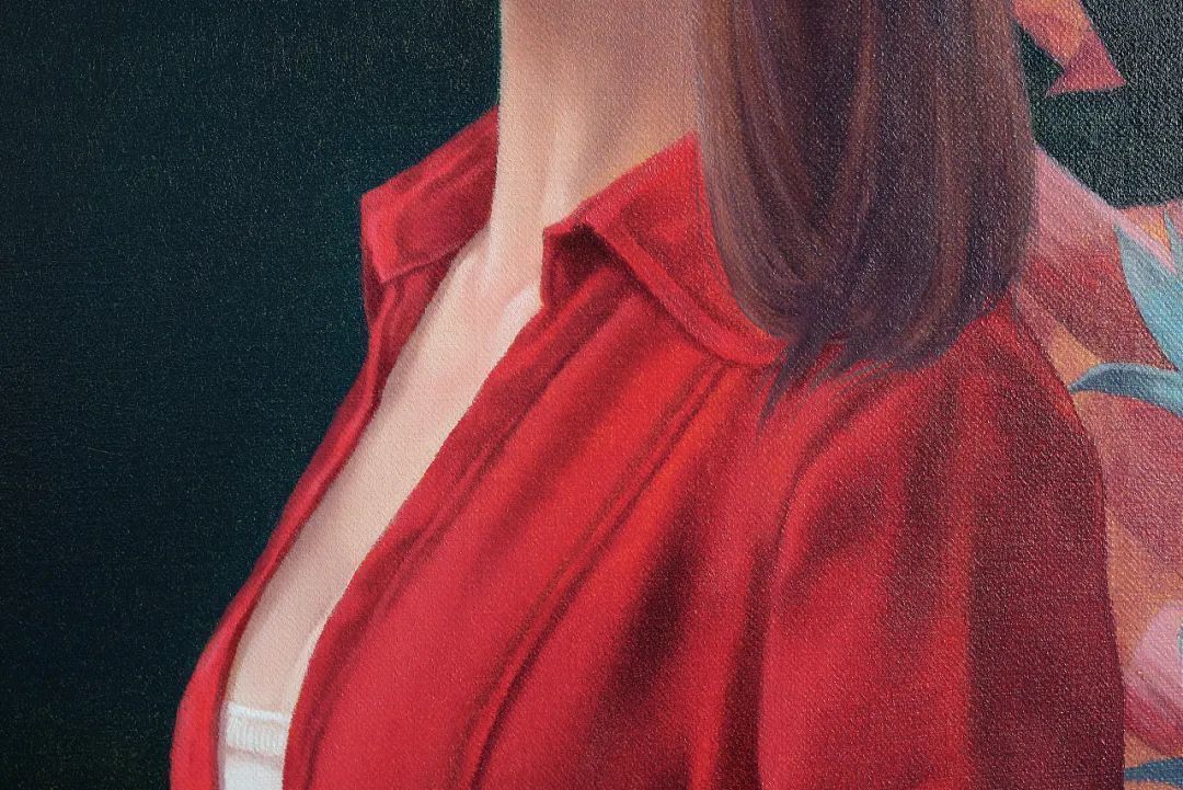 杨超@杨超:人体油画唯美而清雅脱俗,画出了东方女子的纯净与圣洁