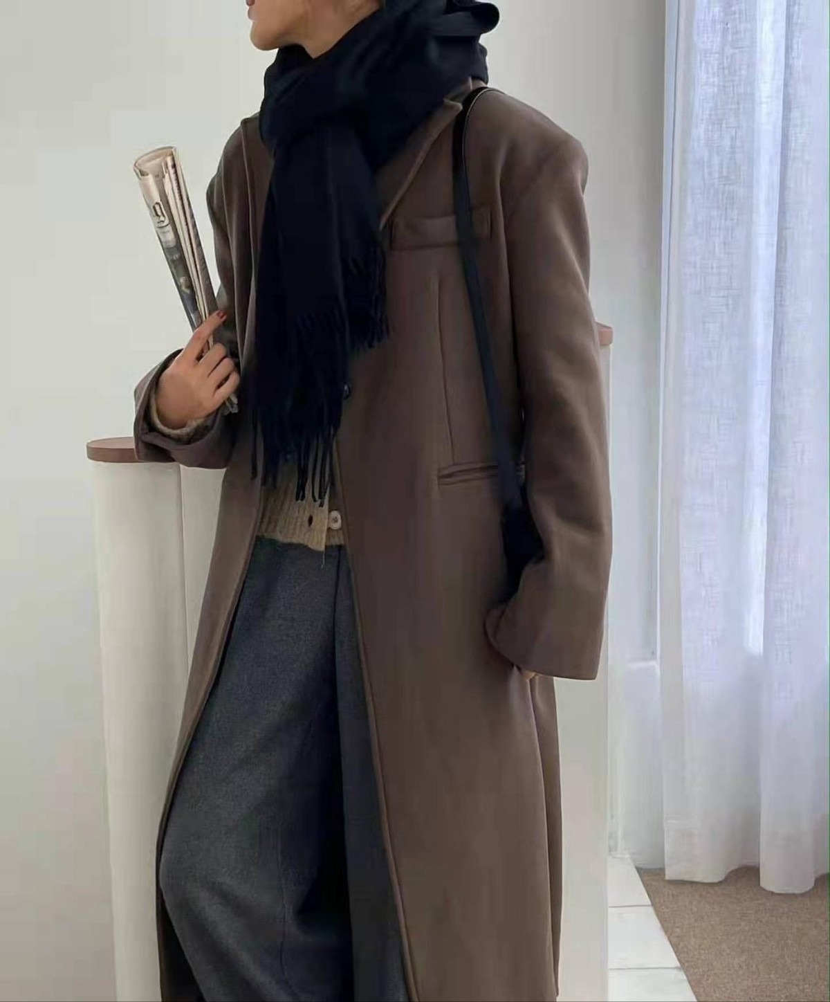 穿搭|冬季穿搭要有仪式感,大衣搭配更有灵感,高级的混搭艺术