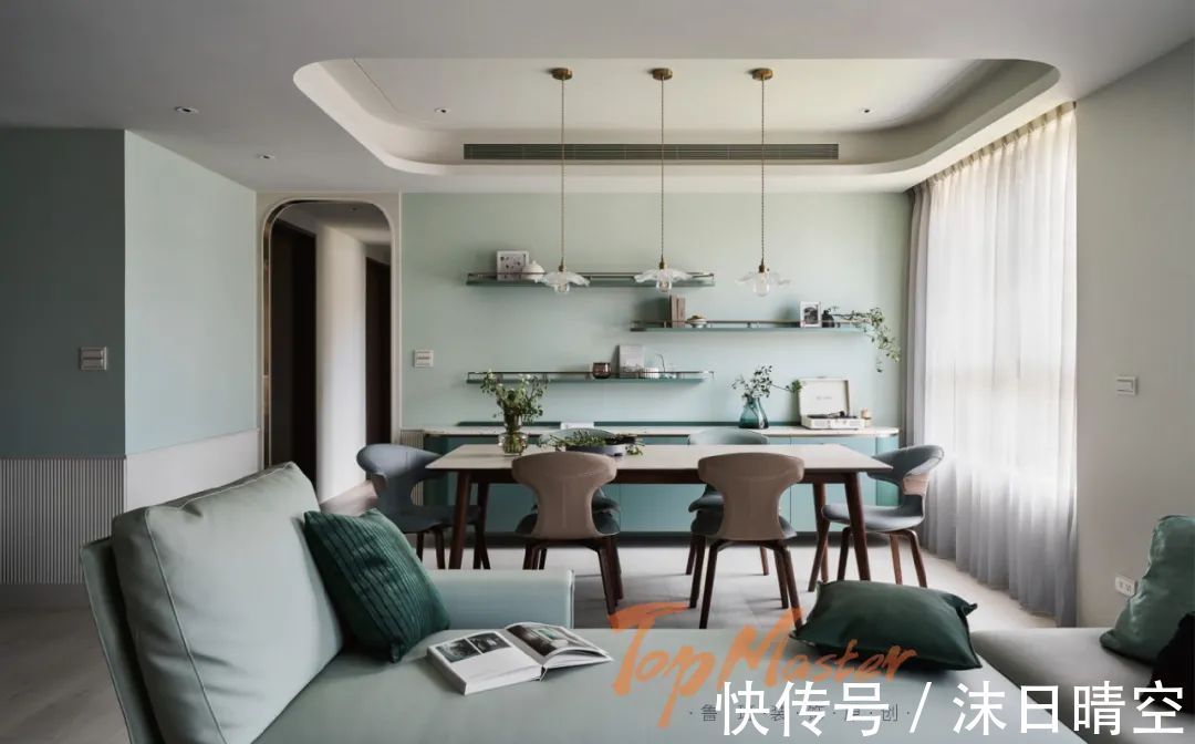 衣帽间|【鲁班装饰】傣泐金湾138㎡现代风格,安静又美好