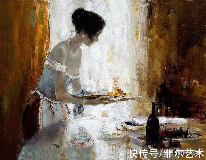 雷兹尼琴科！乌克兰著名画家谢里·雷兹尼琴科人物油画作品欣赏