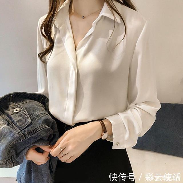 秋天里的“白领衬衣”,轻松实现一衣多穿,百搭时髦两相宜