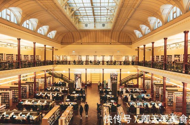 图书馆!墨尔本网红打卡点:澳大利亚最美图书馆,进去了就再也不想出来了
