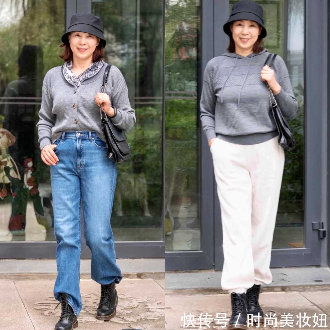 优雅 这才是“普通奶奶”该有的穿搭,不扮嫩不做作,照着穿优雅时髦