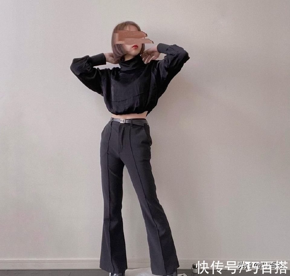 厚底|小个子女生穿衣有很多限制?其实真没有,想要变高的就这么穿