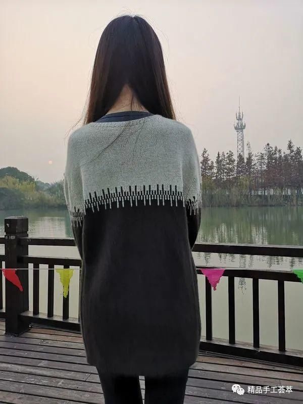 下往|从下往上织织一款媲美“小公爷”的男士毛衣，有教程