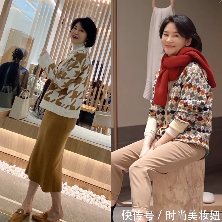 通身 50岁依然优雅大气,这些妈妈的搭配值得借鉴,照着穿就很美