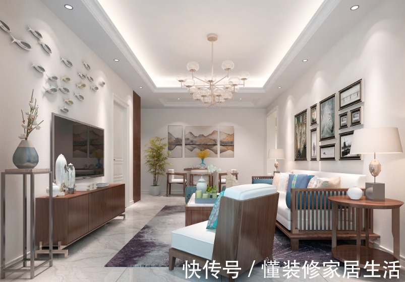 吊灯|当下流行的4种吊顶类型,装修时作为参考,让房子看上去更加高档