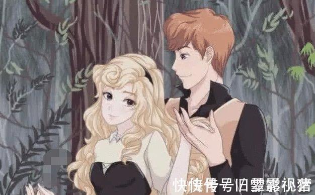 艾洛|当迪士尼的情侣变成日漫画风,美人鱼楚楚动人,大家最喜欢哪对