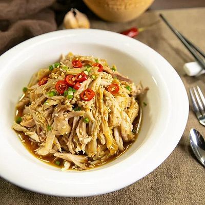 香辣手撕鸡食谱来啦
