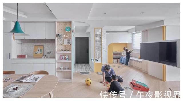客卧|80后的清新北欧之家,客卧改成“亲子活动区”,看完我不爱上都难