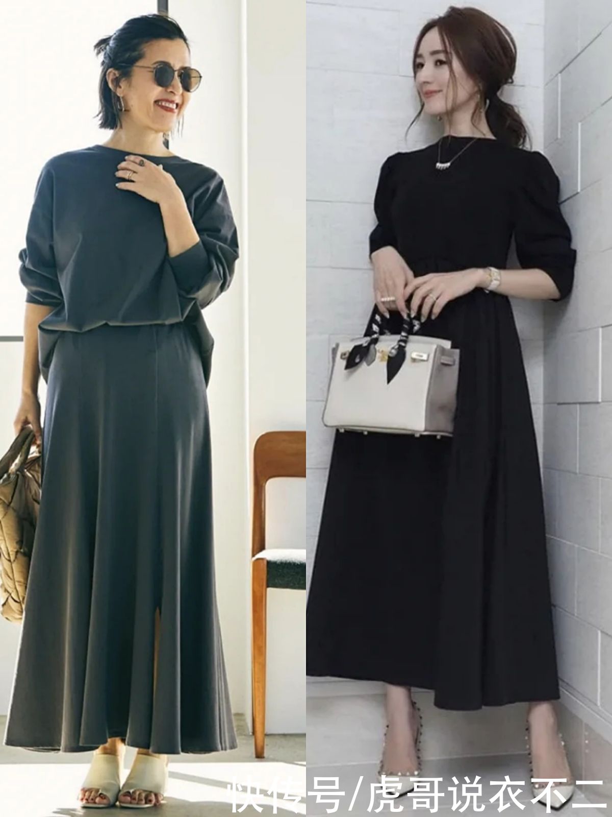 初夏穿什么优雅又高贵？当然是“小黑裙”，日本女性基本人手一条