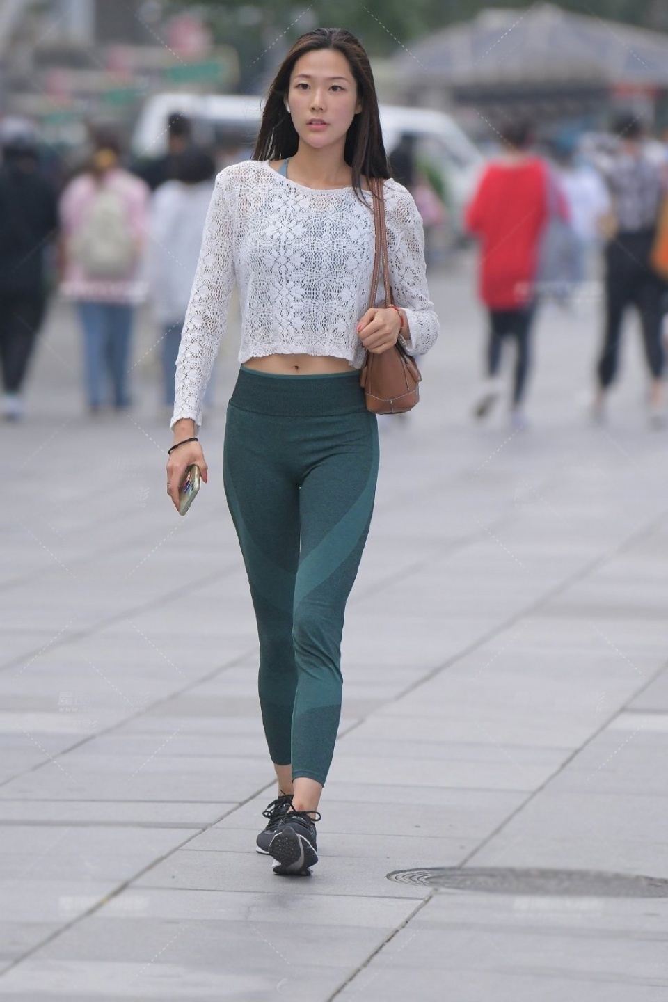 健美裤 夏季的清凉装,精致美丽又显轻盈的美,轻松提升穿搭感