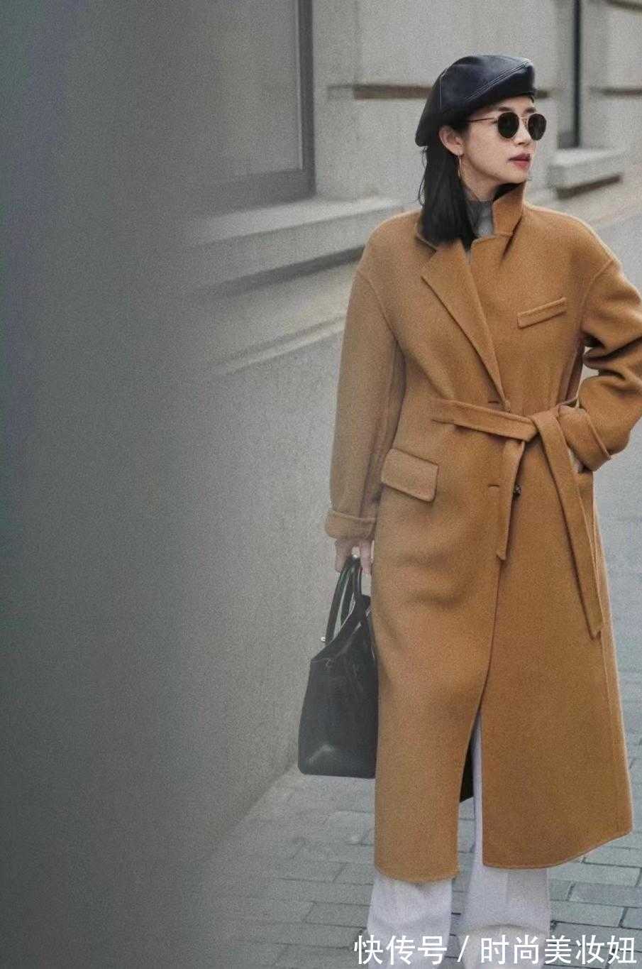 减龄感|冬天还是穿“大衣”时髦,学三木博主这样穿,不仅高级还保暖
