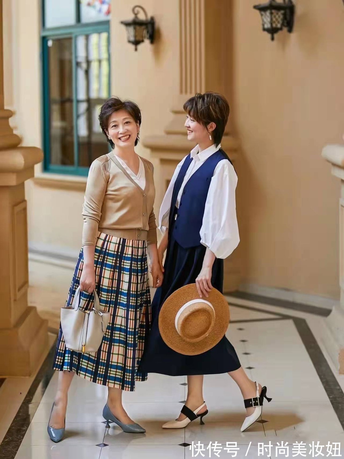 退休女性|“退休女性”要学会打扮,这位退休妈妈4种穿搭示范,高级洋气